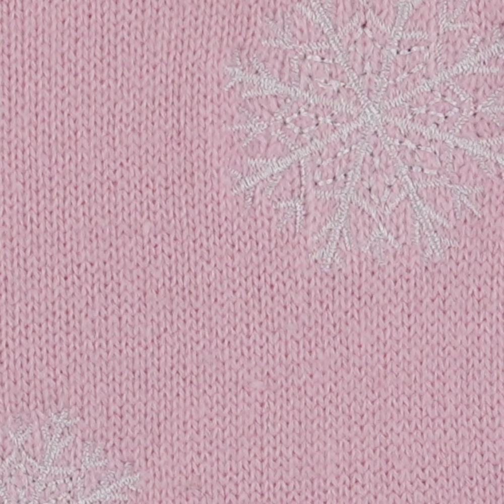 Holiday Time Sweater Women's Size Large 12-14 Pink Christmas Cat Santa Sequin - Picture 5 of 8